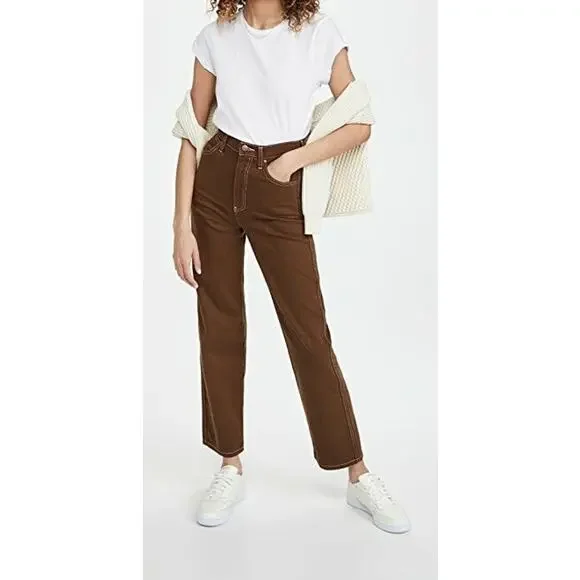 REFORMATION Cowboy High Rise Straight Size 29 casual comfrot high rise - Picture 1 of 8